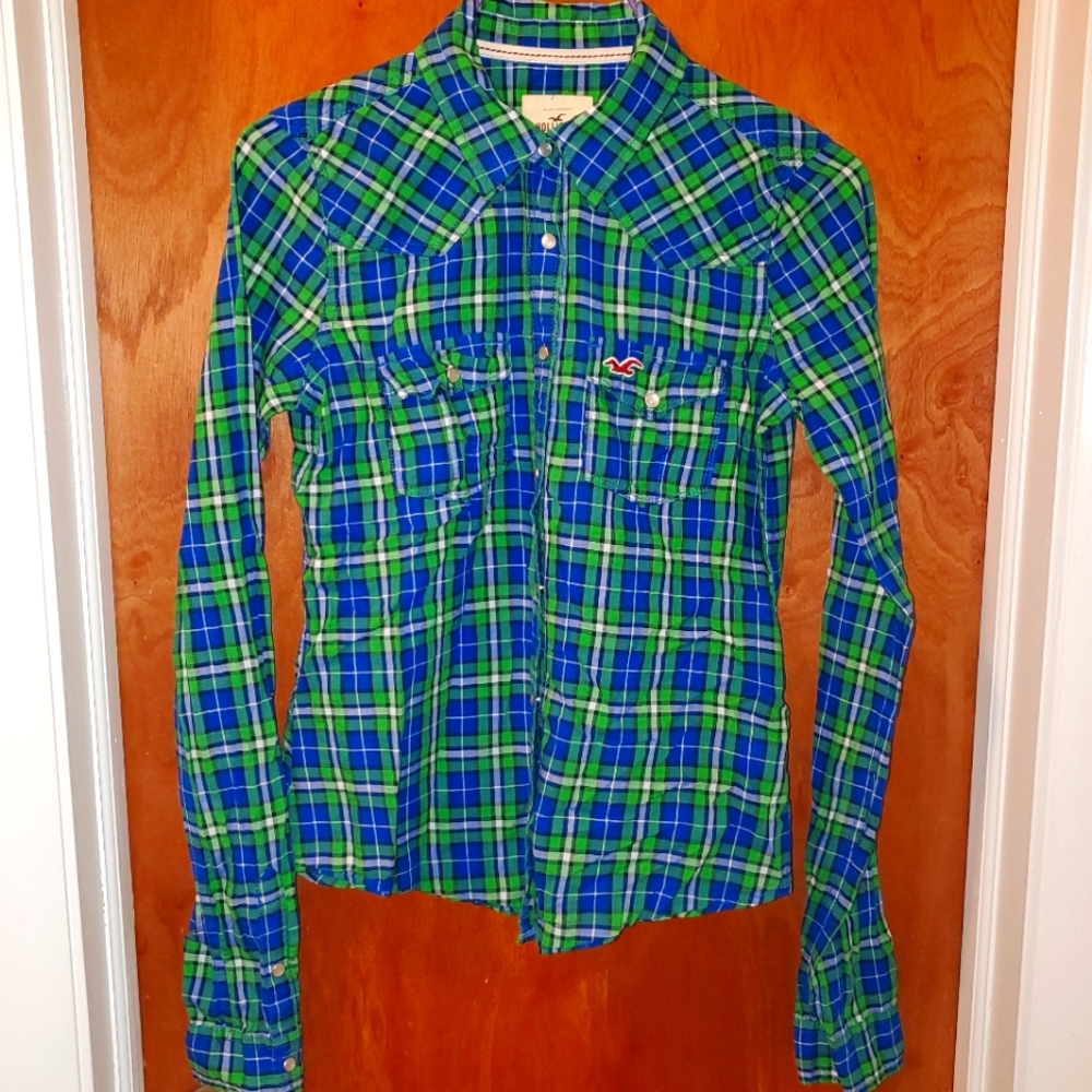 Hollister Button Down Top